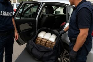 droga in auto