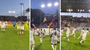 festa igea virtus per vittoria al granillo contro la Reggina
