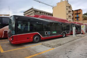 inaugurazione bus atam elettrici