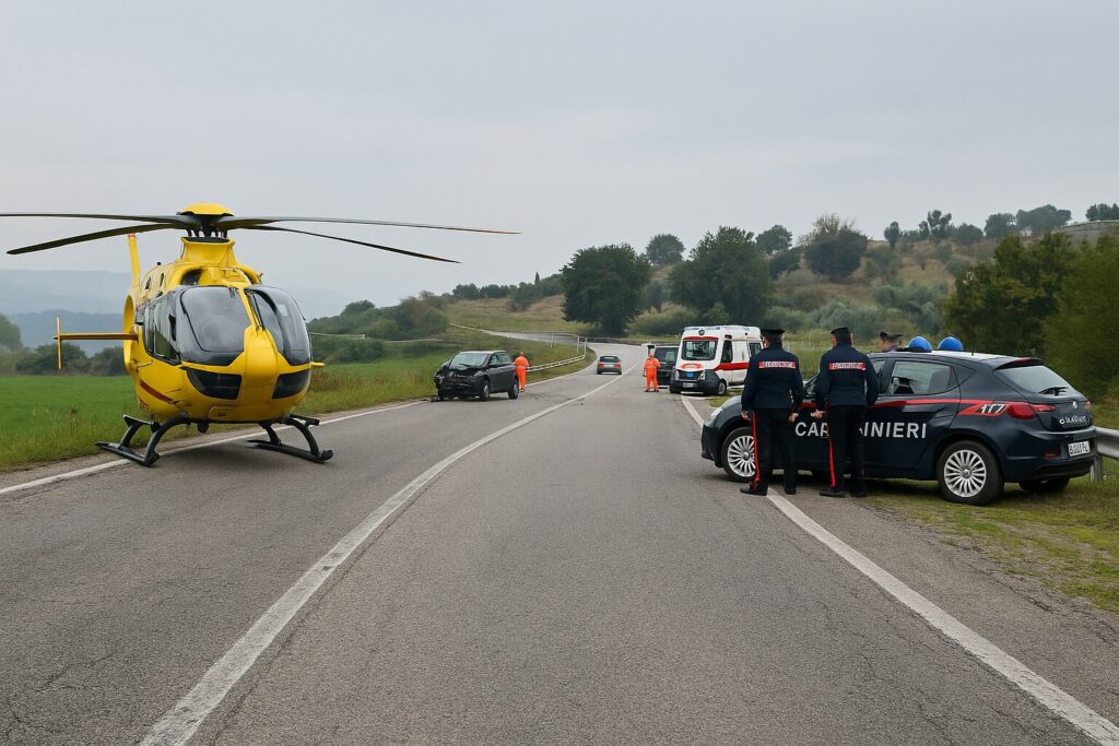 incidente elisoccorso carabinieri