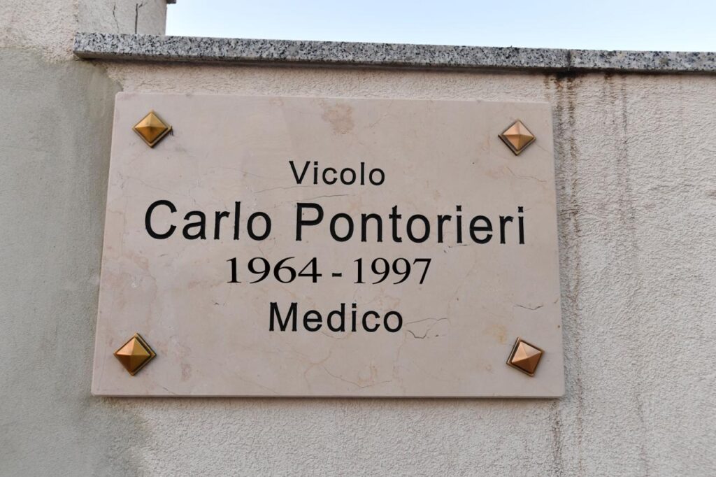 intitolazione via a gallico al medico Pontorieri
