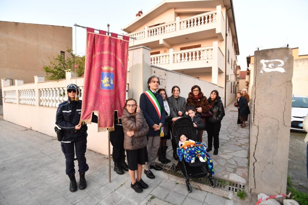 intitolazione via a gallico al medico Pontorieri