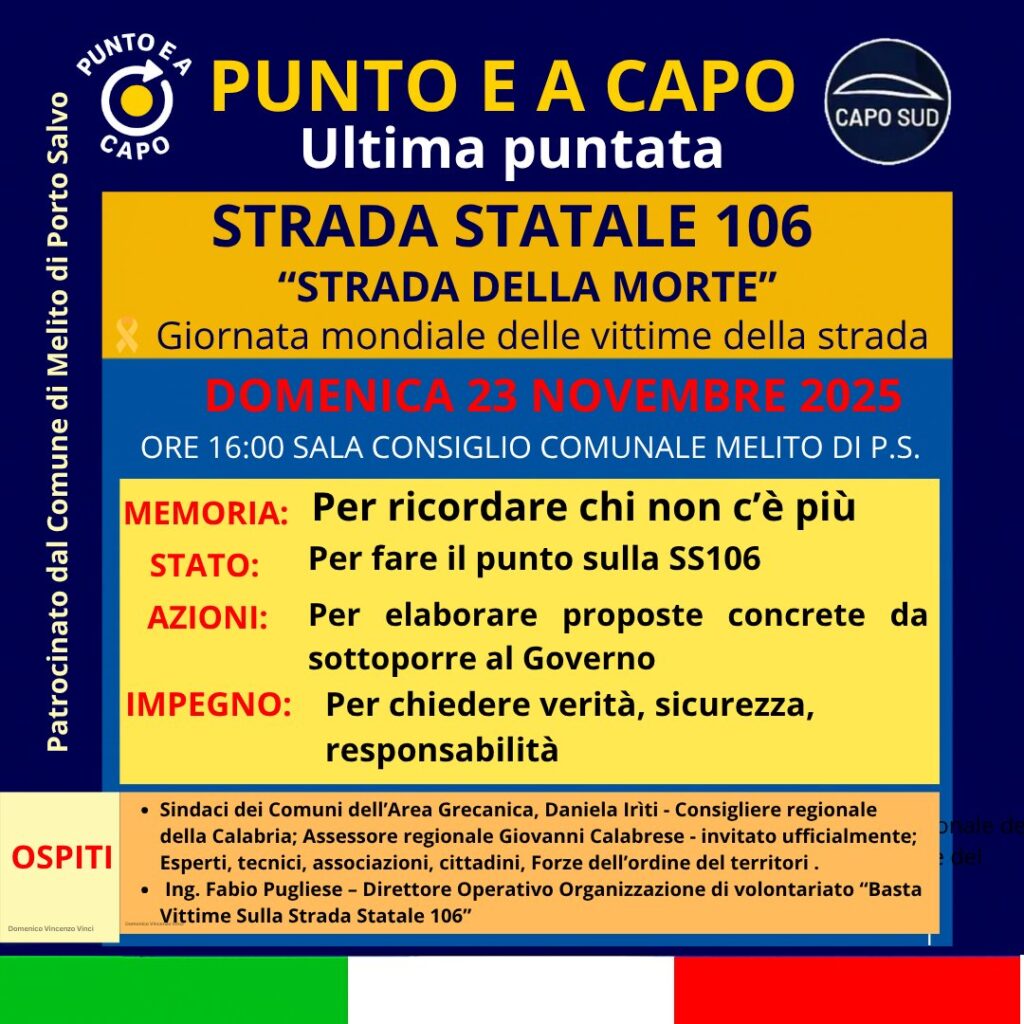 locandina evento punto e a capo