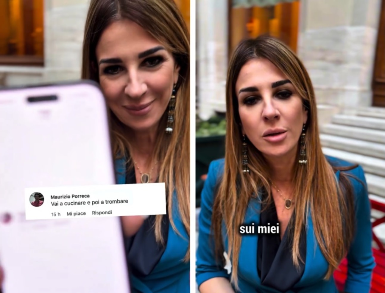 matilde siracusano offese social