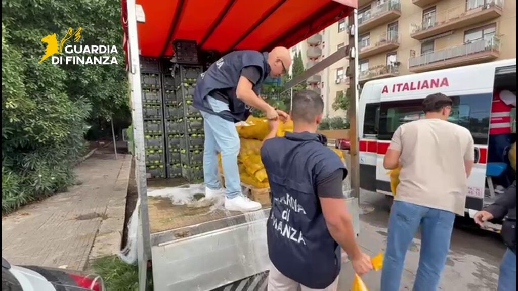 mercato di frutta e verdura