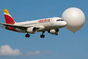 pallone volo iberia