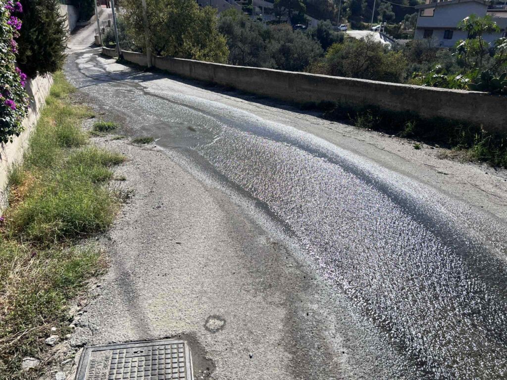 perdita idrica contrada morloquio