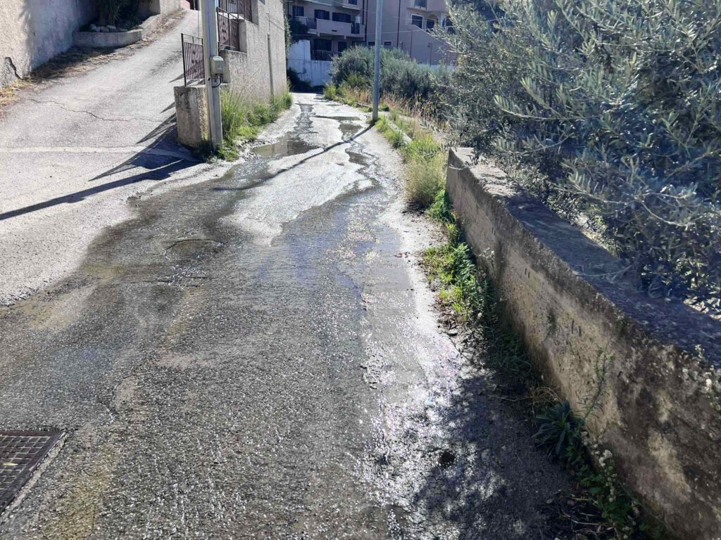 perdita idrica contrada morloquio