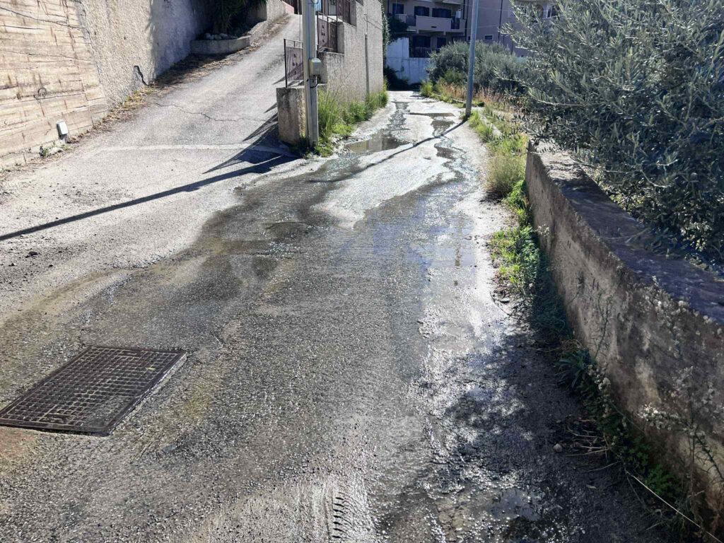 perdita idrica contrada morloquio