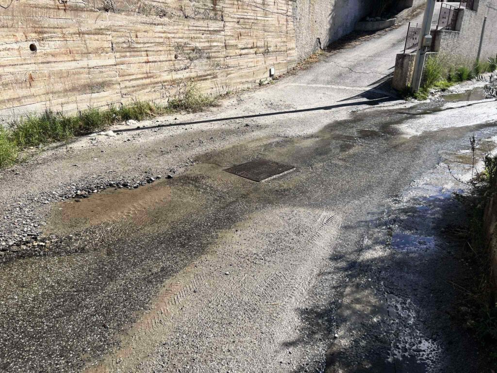 perdita idrica contrada morloquio