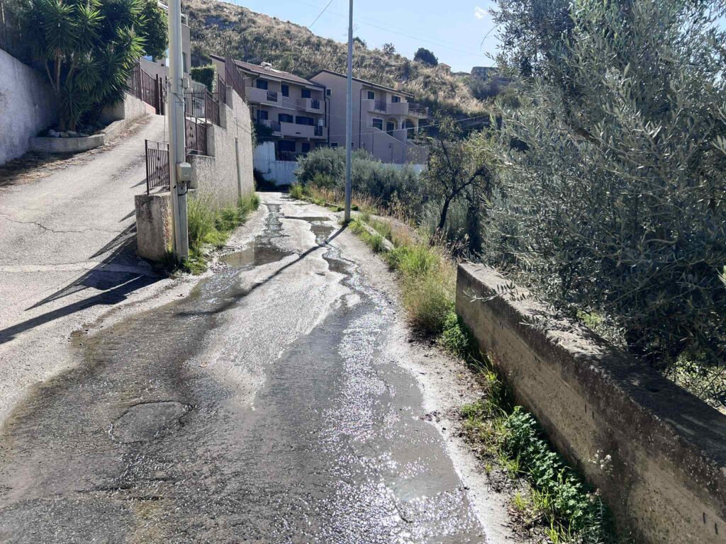 perdita idrica contrada morloquio