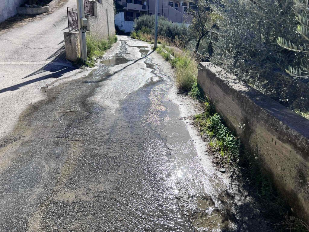 perdita idrica contrada morloquio