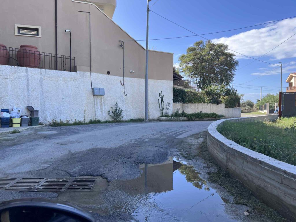 perdita idrica contrada morloquio