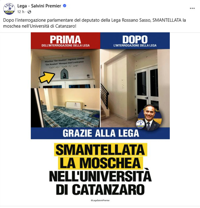 post fb lega moschea in ateneo