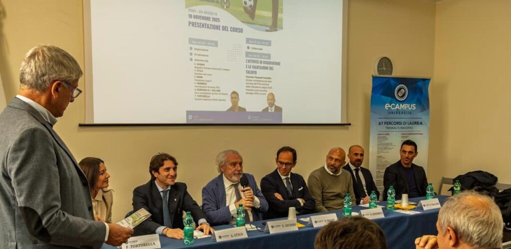 presentazione prima edizione del corso in direzione e managament per le società di calcio per diventare direttore sportivo