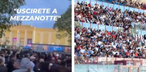 proteste ultrà fiorentina e tifosi reggina