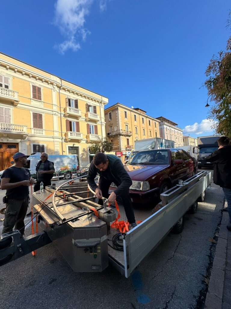 riprese del film la casa in fiamme a cosenza