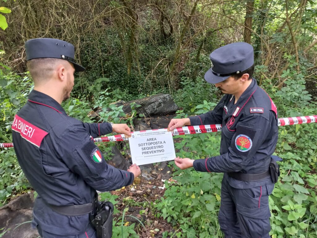 sequestro area carabinieri