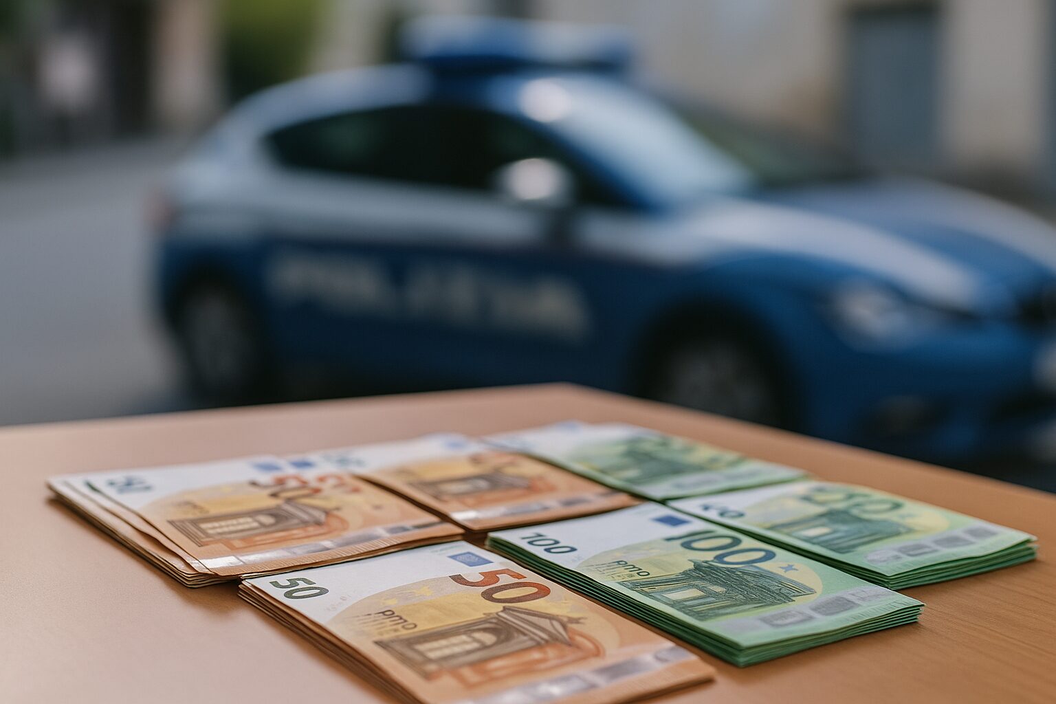 soldi polizia