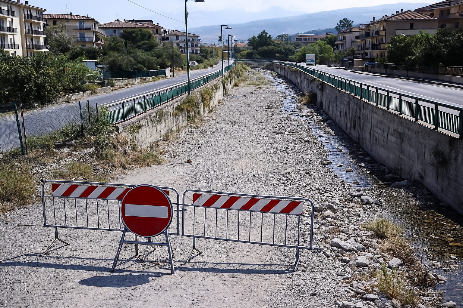 strada chiusa