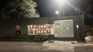 striscione ultrà la reggina ai reggini