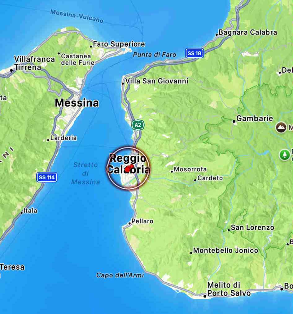 terremoto reggio calabria