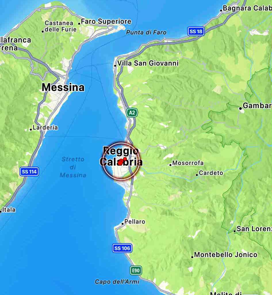 terremoto reggio calabria