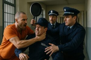 Aggressione carcere padella