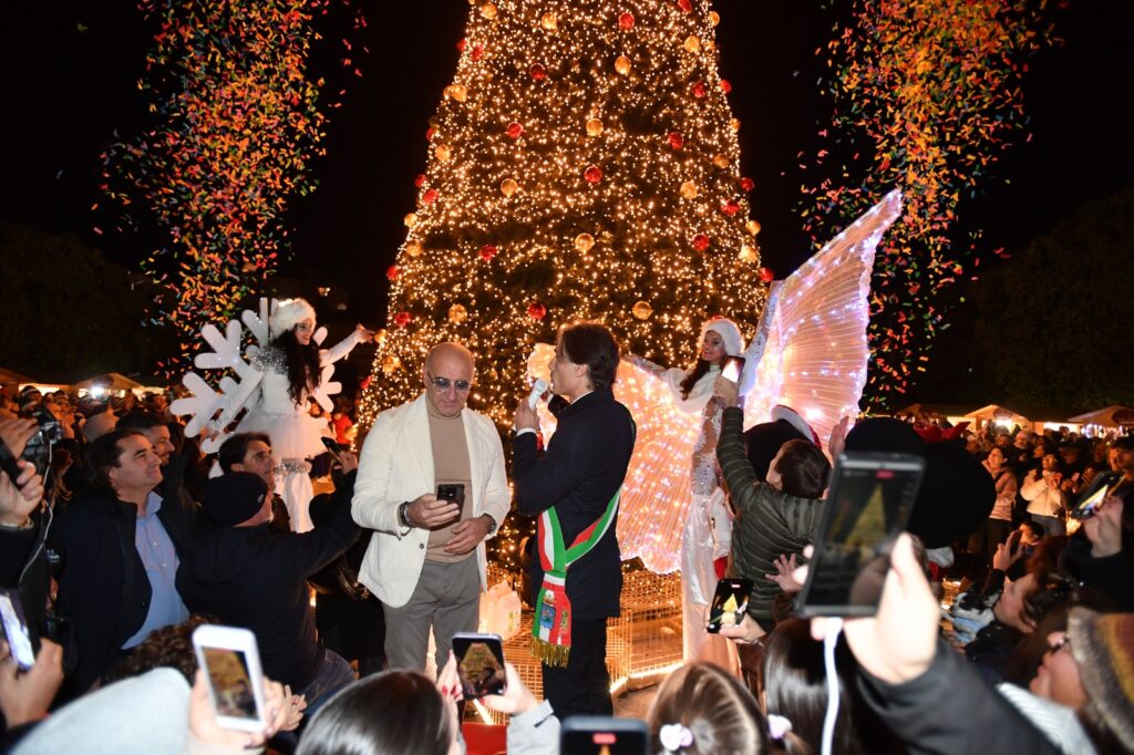 Accensione Albero Natale Piazza Duomo Reggio Calabria