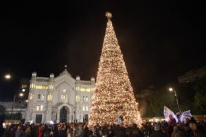 Albero Natale Piazza Duomo Reggio Calabria