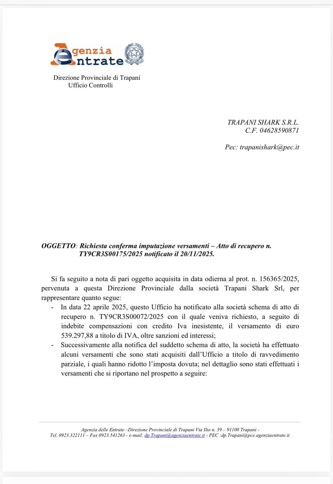 Antonini Agenzia delle Entrate