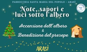 Arasì Note sapori e luci sotto l'albero