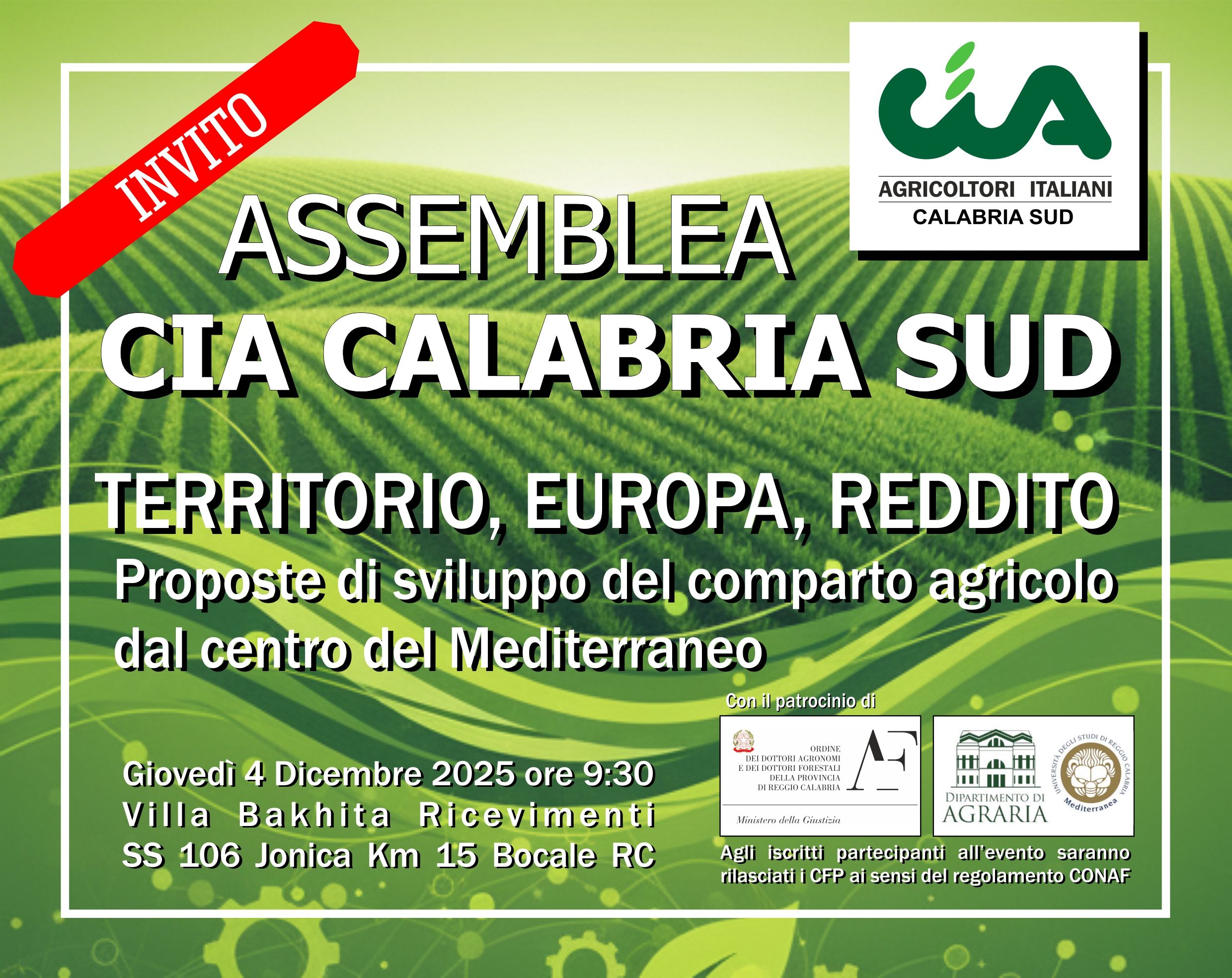 Assemblea Cia Calabria Sud