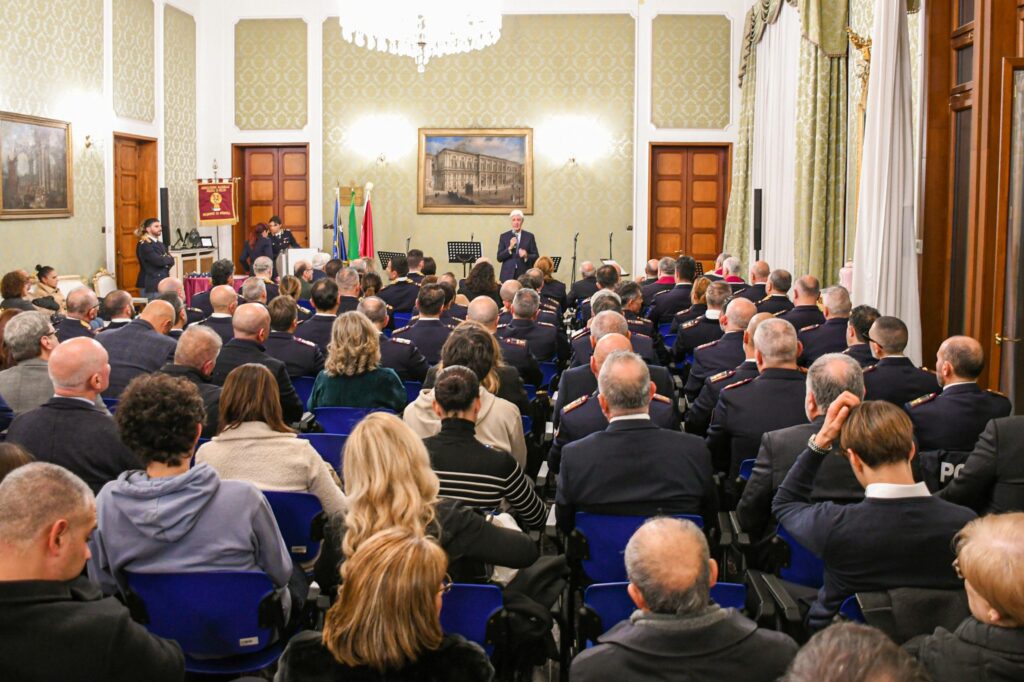 Cerimonia Prefettura Messina Polizia di Stato