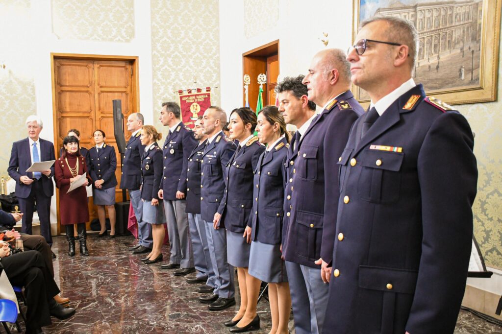 Cerimonia Prefettura Messina Polizia di Stato
