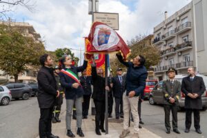 Cerimonia intitolazione Via Candido
