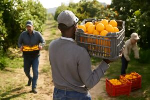 raccolta arance immigranti