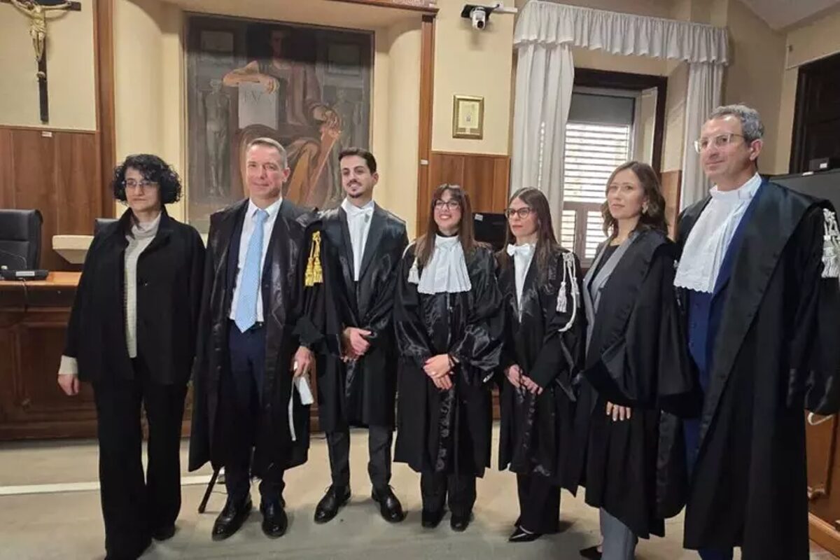 Cinque nuovi magistrati