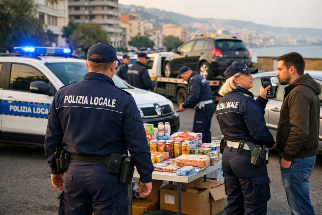 Polizia municipale alcol test