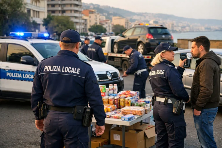 Reggio Calabria, controlli a tappeto della Municipale: 5 denunciati per abusi edilizi e reati stradali