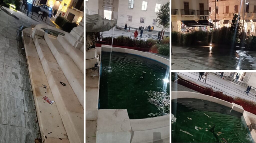 Degrado Piazza De Nava Reggio Calabria