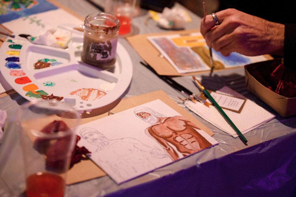 Evento _Dipingi Reggio_ Laboratorio di Pittura con L’Arte per Ritrovarsi