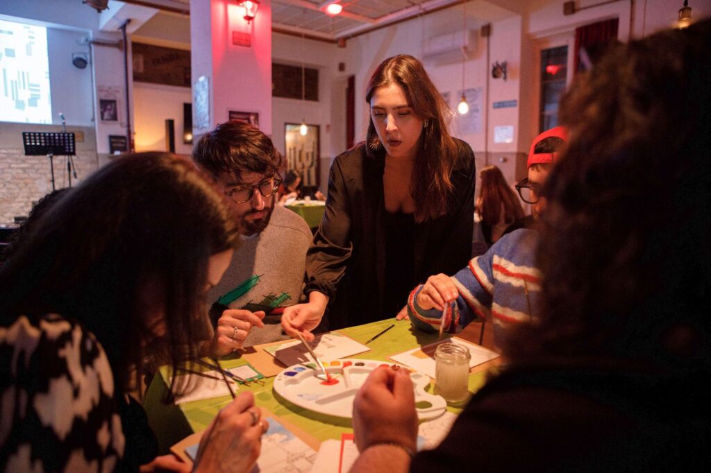 Evento _Dipingi Reggio_ Laboratorio di Pittura con L’Arte per Ritrovarsi