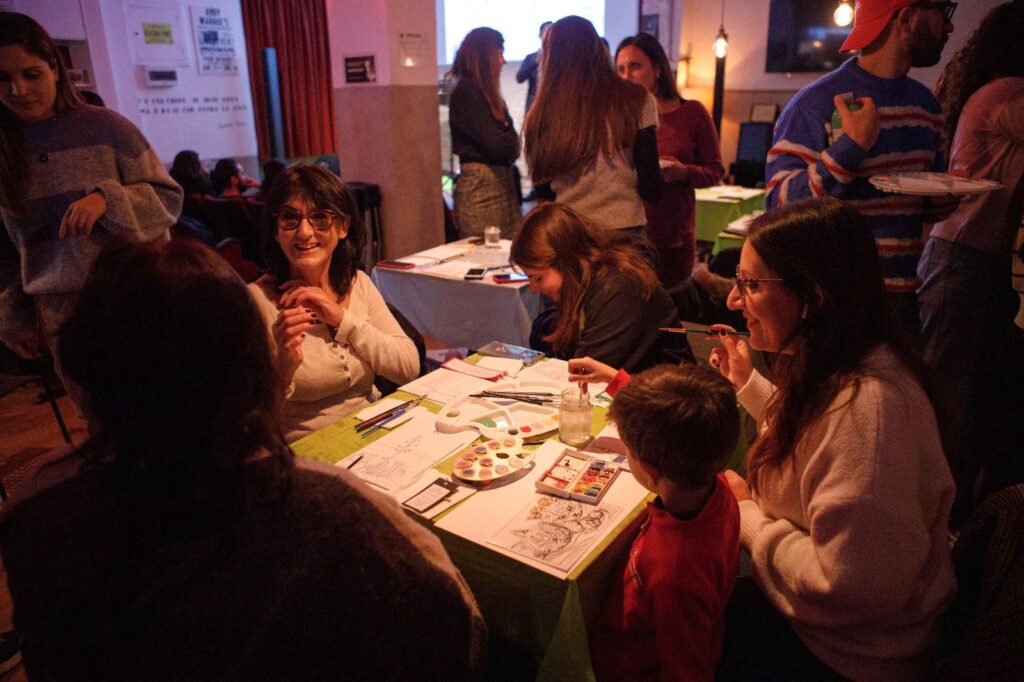 Evento _Dipingi Reggio_ Laboratorio di Pittura con L’Arte per Ritrovarsi