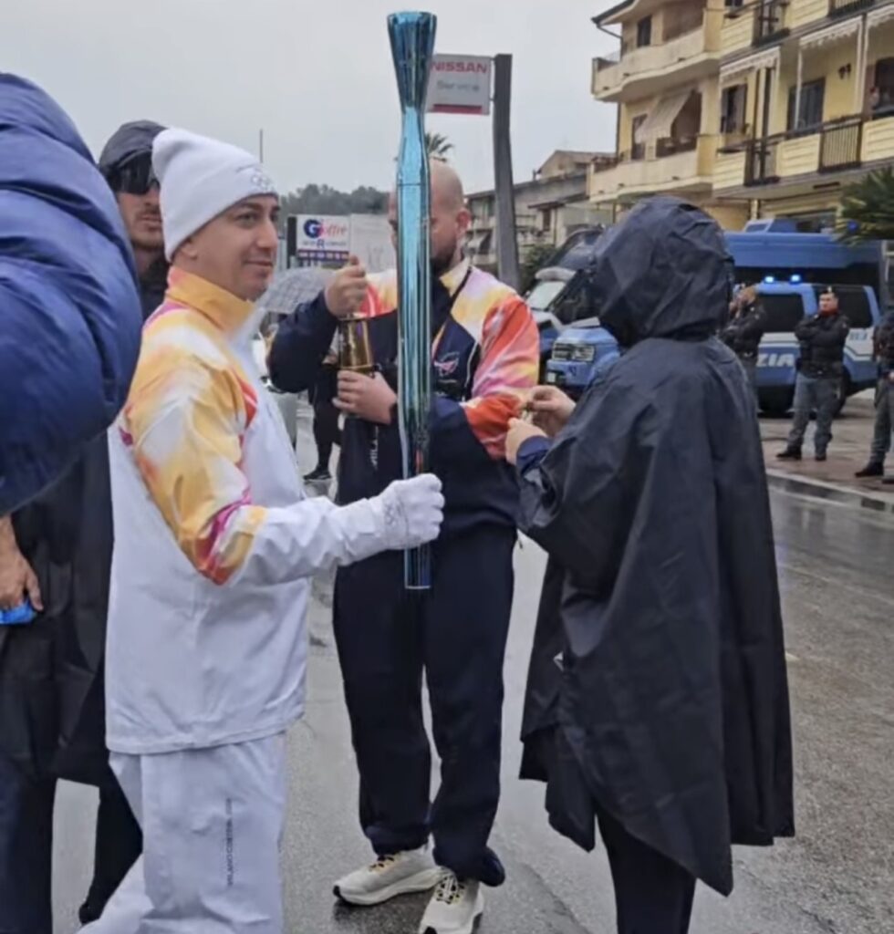 Fiamma Olimpica Gioia Tauro e Rosarno