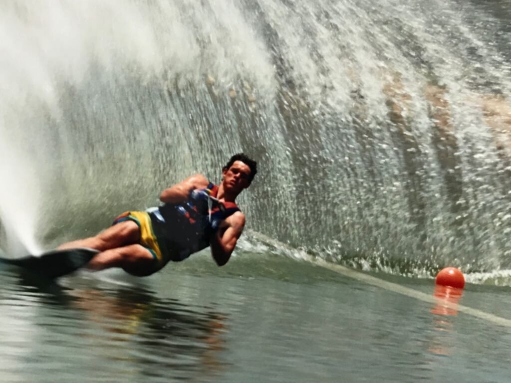 Fopp in azione in acqua