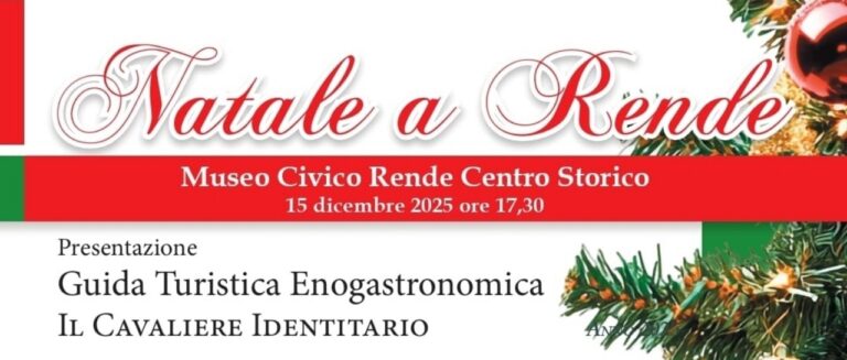 Rende, viaggio nel gusto con la presentazione della guida enogastronomica “Il Cavaliere identitario”