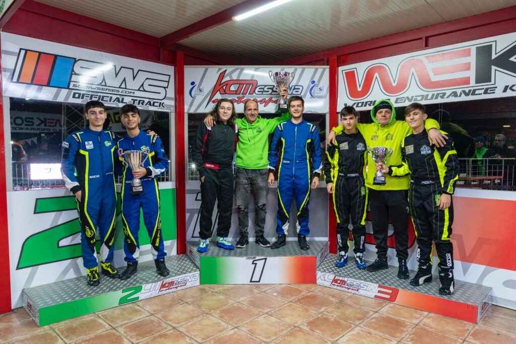 Il podio cat. F3 del Campionato Endurance 2025