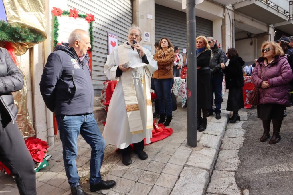 Inaugurato presepe associazione Cult 3.0