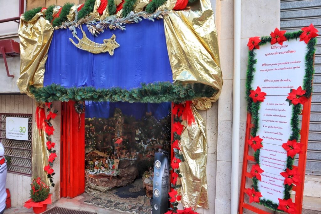 Inaugurato presepe associazione Cult 3.0